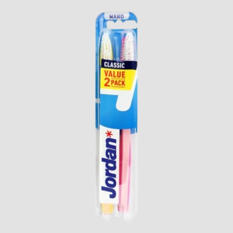 02. Classic Hard Toothbrush 2-Pack