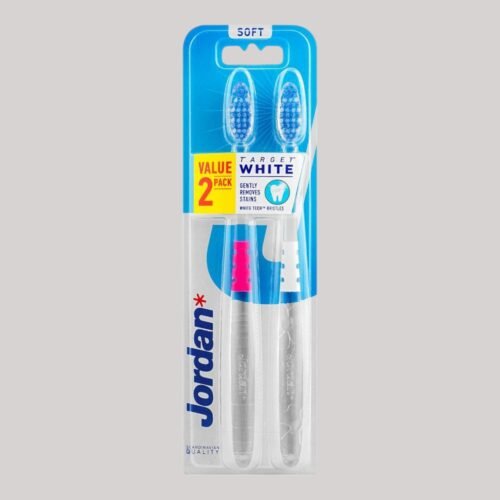 02. Target White Soft Toothbrush 2-Pack