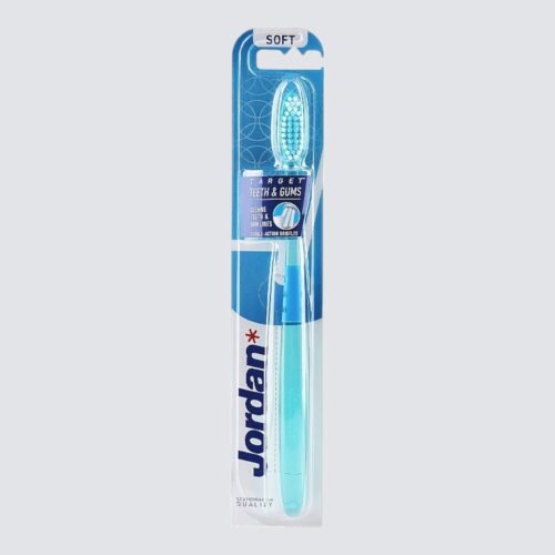 01. Target Teeth & Gum Soft Toothbrush With Blue color without pattern