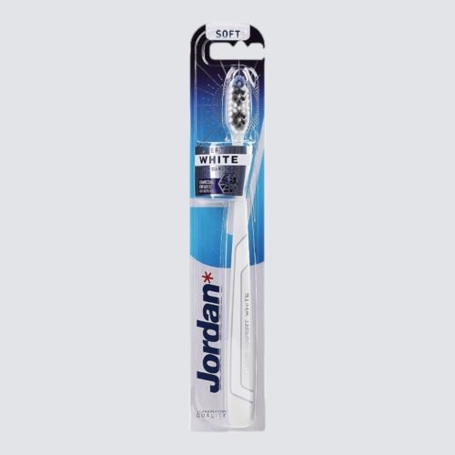 01. Expert White Shine Soft Toothbrush with White Color