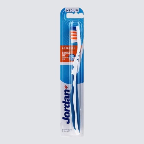 01. Advance Change Me Medium Toothbrush with Blue Color