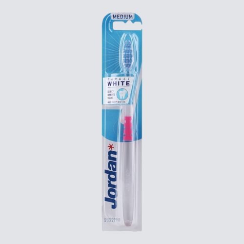 01. Target White Medium Toothbrush